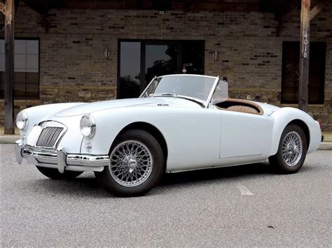 1957 Mg Mga Roadster White 1500 Cc Restored For Sale