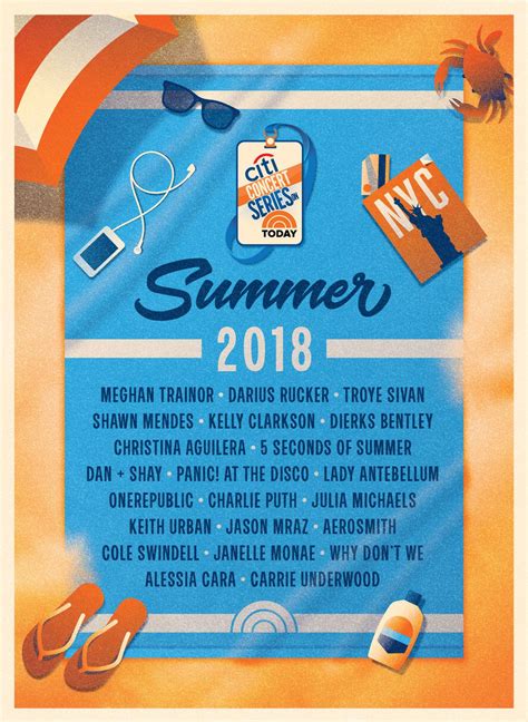 Today show citi concert series posters – Artofit