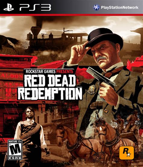 Red Dead Redemption Ps3 Cover Variation 3 By Domestrialization On