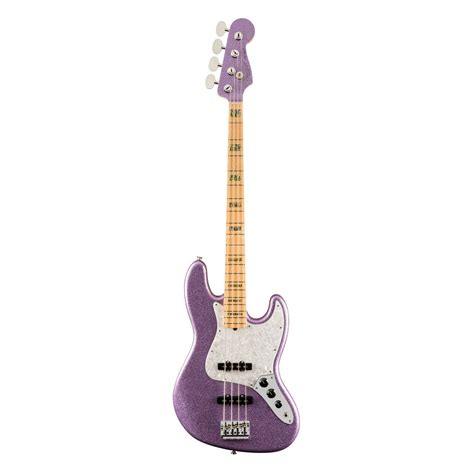 Fender Adam Clayton Jazz Bass Purple Sparkle Music Store Professional
