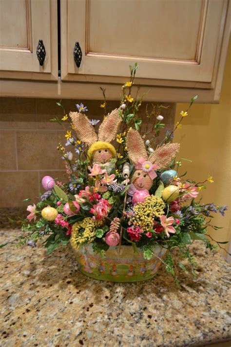 Kristens Creations 2014 Easter Arrangement Spring Easter Decor