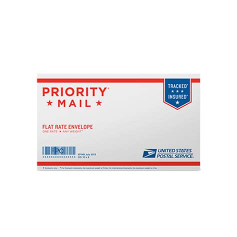 Priority Mail Small Flat Rate Envelope 10 X 6 Supplies Store