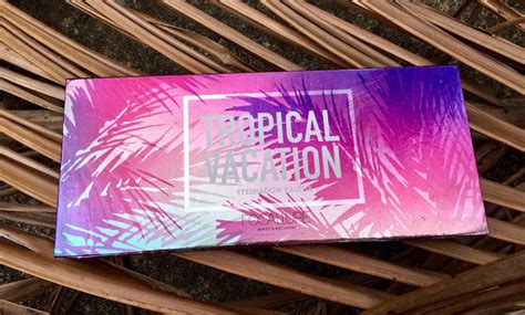 Focallure Tropical Vacation Palette Review Delightful Illusions