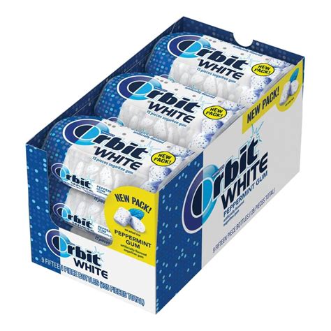 【sale／71off】 Orbit White Peppermint Sugarfree Gum 40 Piece Bottle Mac