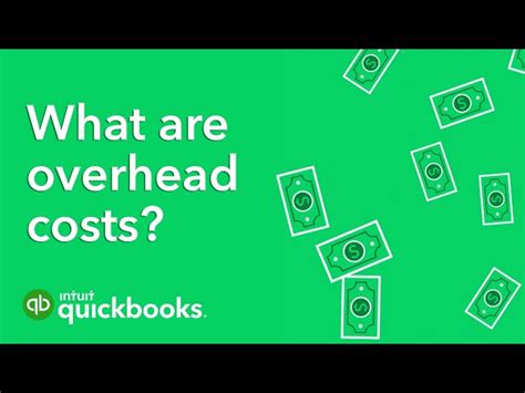 How To Calculate Overhead Costs And Rate Quickbooks