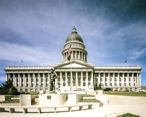Utah Capitol Salt Lake City Washington Free Public Domain Photo