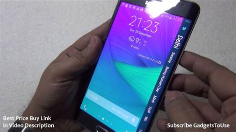 Samsung Galaxy Note Edge Vs Galaxy Note 4 Comparison Review Features