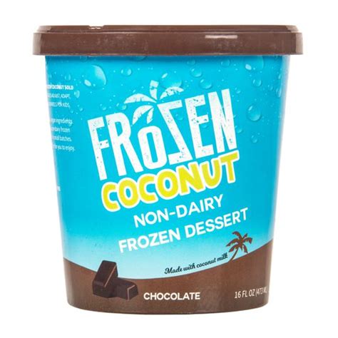 Frozen Coconut Coconut Non Dairy Frozen Dessert Chocolate Azure