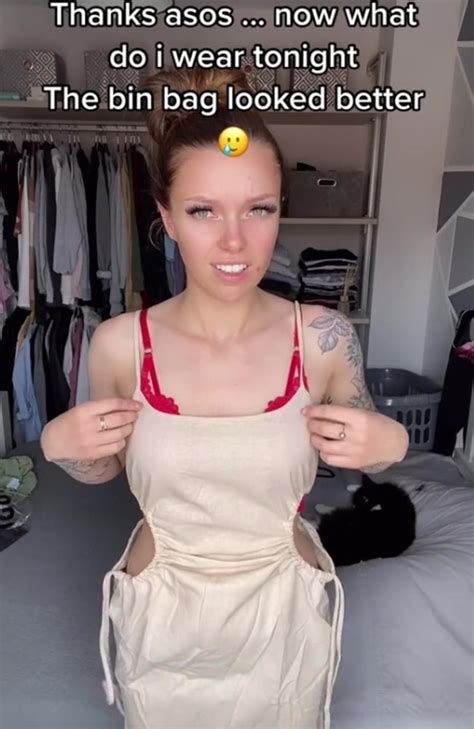 Woman Shares Hilarious Asos Dress Fail Tiktok The Courier Mail