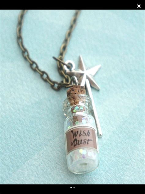 Wish Bottle Necklace Bottle Charms Bottle Jewelry Bottle Necklace