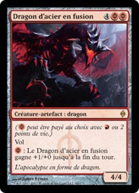 Moltensteel Dragon · New Phyrexia Nph 88 · Scryfall Magic The