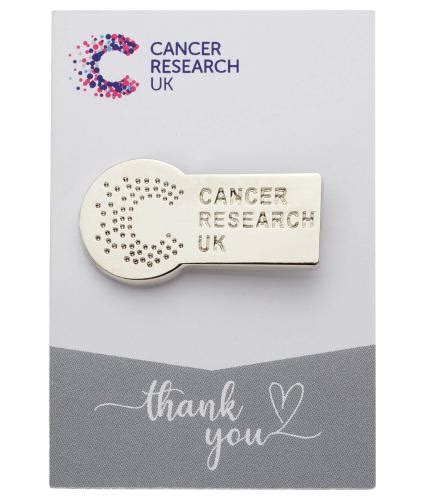 Cancer Research Uk Silver Pin Badge Cancer Research Uk Online Shop