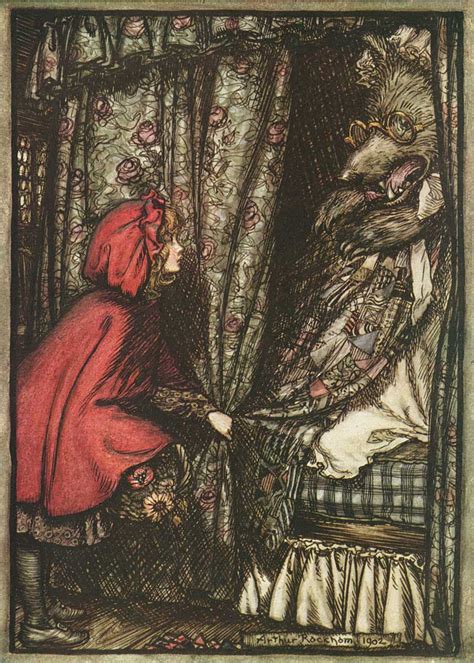 Fichierarthur Rackham Little Red Riding Hood — Wikipédia
