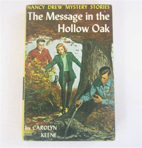 Nancy Drew 12 Message In The Hollow Oak Original Text | Etsy | Nancy drew, Nancy drew books 