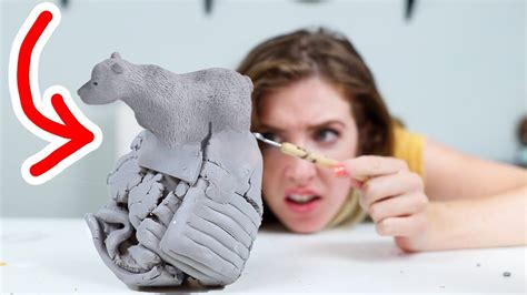 How To Make A Clay Sculpture For Beginners How To Sculpt Easy Clay