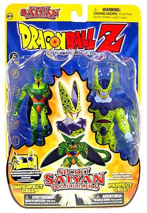 Check spelling or type a new query. Dragon Ball Z Secret Saiyan Warriors Imperfect Cell Perfect Cell Action Figure 2-Pack Irwin Toys ...
