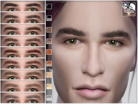 Sims 4 Cc Eyebrows Men