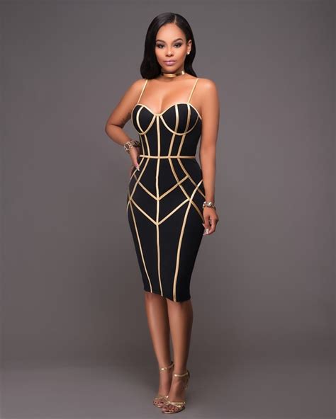 Leger Babe Sexy Bandage Dress For Women Party Club Dress Spaghetti Strap Backless Sleeveless