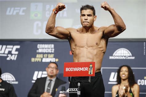 Paulo Costa Says He Never Assaulted Nurse Claims It Was An Attempt