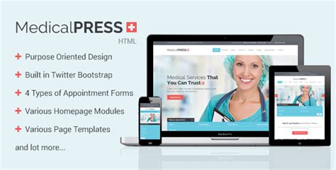 Nulled MedicalPress – Health and Medical HTML Template | ThemeWarez