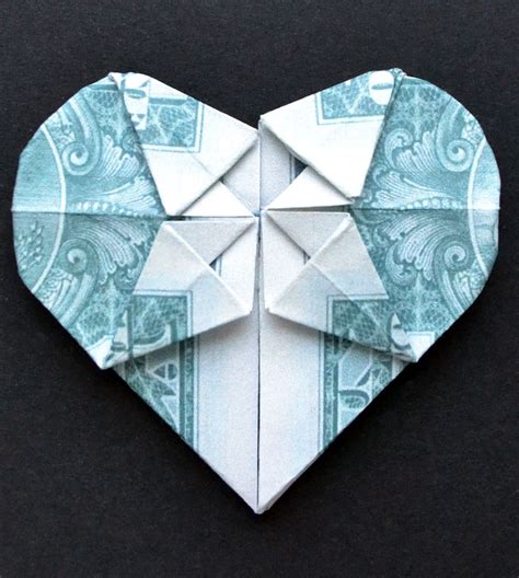 The Money Heart Is An Easy Dollar Origami For A Valentines Day Or Any