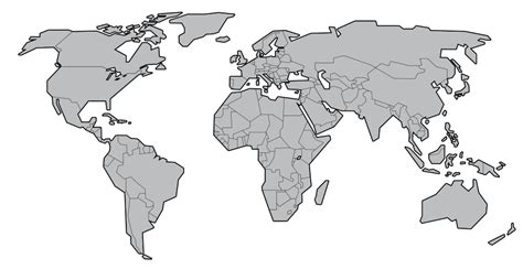 Filesimple World Mapsvg World Map Sketch World Map Outline World