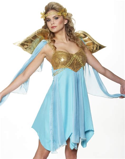 Athena Roman Greek Goddess Toga Princess Fancy Womens Halloween Costume