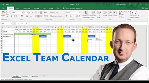 Team Vacation Calendar Template Hq Printable Documents