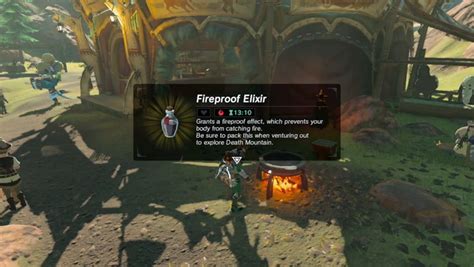 How to survive the cold in breath of the wild. Breath Of The Wild Potion Recipes