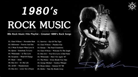 80s Rock Music Hits Playlist Greatest 1980s Rock Songs Youtube