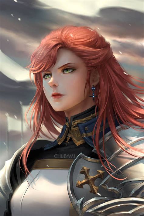 Before The Battle By Chubymi On Deviantart Fantasy Female Warrior