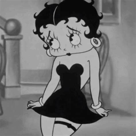 Betty Boop In 2020 Vintage Cartoon Black And White Cartoon Betty