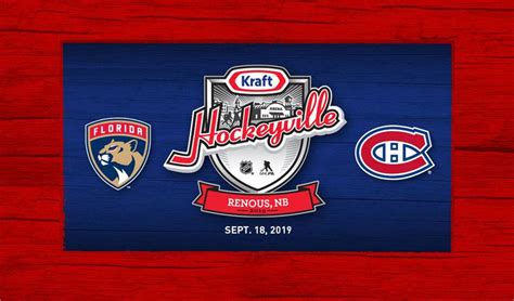Find the perfect kraft hockeyville stock photos and editorial news pictures from getty images. Canadiens and Panthers to face off at 2019 Kraft ...