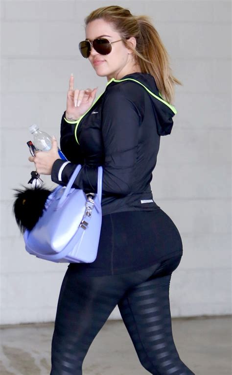 Khlo Kardashian From Guess The Celebrity Booty E News