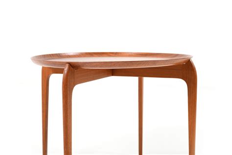 Danish Tray Table In Teak By Willumsen And Engholm For Fritz Hansen