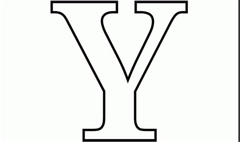 Free Printable Letter Y Coloring Pages Coloring Home