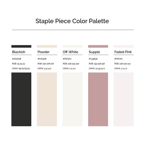 15 More Minimalist Color Palettes To Jump Start Your Creative Business