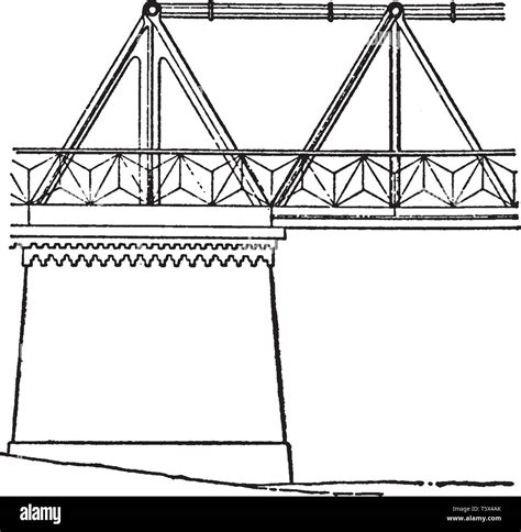 Warren Truss Bridge Drawing
