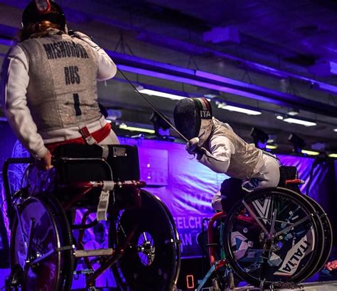 September 20 2018 Beatrice Vio Claimed The Iwas Wheelchair Fencing