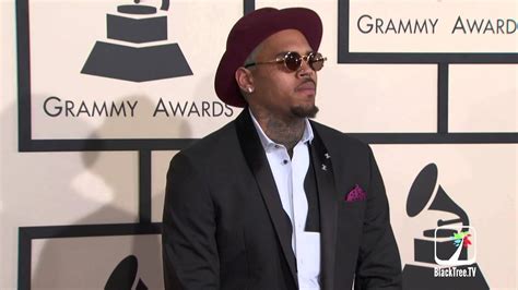 Exclusive Chris Brown On Grammy Awards Red Carpet Youtube