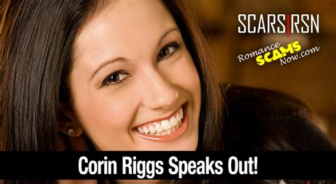 corin riggs speaks out