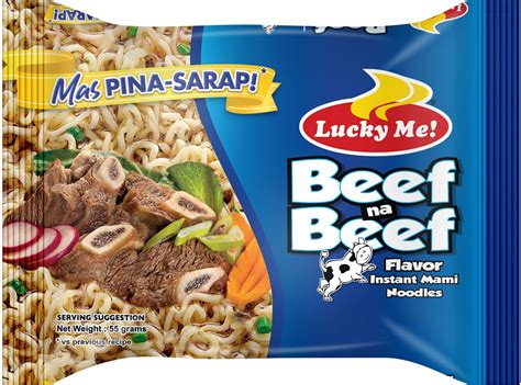 Lucky Me Instant Noodles Beef 55g