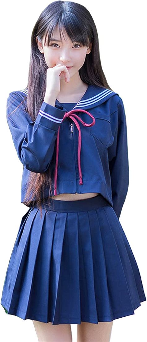 Lucky2buy Womens Japanese High School Uniform Anime