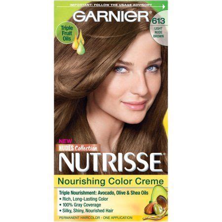 Garnier Nutrisse Nourishing Color Creme 613 Light Nude Brown 1 Kit