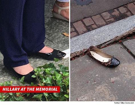 Hillary Clintons Shoe Doesnt Fit