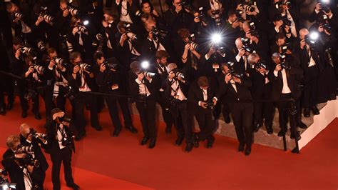 Red Carpet With Paparazzi