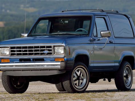 1985 Ford Bronco Ii Xlt Sold At Mecum Indy Fall Special 2020