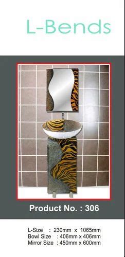 Glass L Bend Mirror For Home Rs 5200 Piece Arvind Sanitary Id