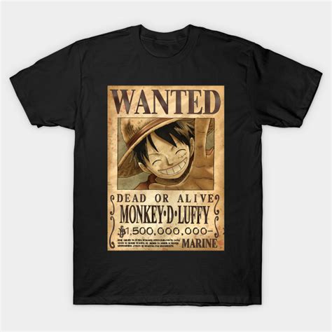 Monkey D Luffy One Piece T Shirt Teepublic