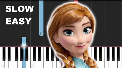 Frozen 2 All Is Found Slow Easy Piano Tutorial Youtube